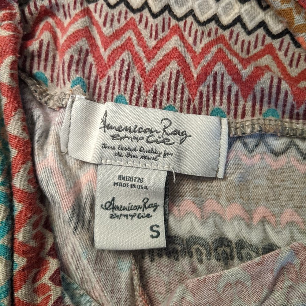 Pattern Maxi Skirt